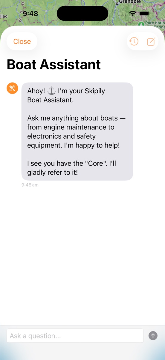KI-Assistent mit Bootswissen